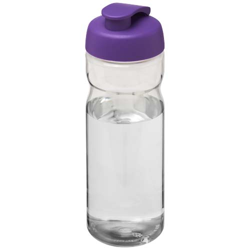 Bouteille de sport publicitaire 650ml Ocean Plastic H2O Active® Translucide et Violet